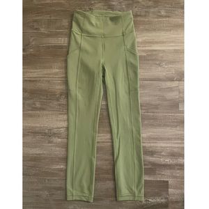 Lululemon Willow green leggings size 0